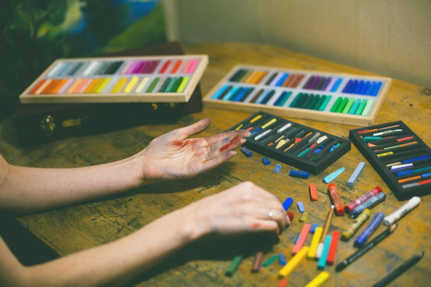 Студенти під час онлайн-вебінару